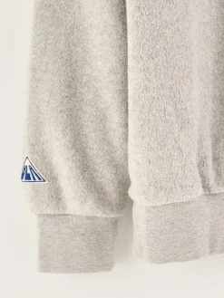 Sweatshirts|Bellerose Mark Ronde Hals Sweatshirt Heather grey