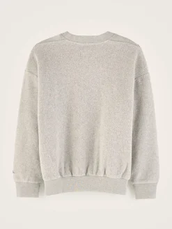 Sweatshirts|Bellerose Mark Ronde Hals Sweatshirt Heather grey