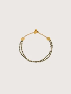 Bekijk Alles|Juwelen|Mary gaitaini MARY GAITANI Double Strand Pyrite Bracelet