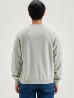 Bekijk Alles|Sweatshirts|Bellerose Matt Ronde Hals Sweatshirt Heather grey