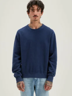 Bekijk Alles|Sweatshirts|Bellerose Matt Ronde Hals Sweatshirt Ink