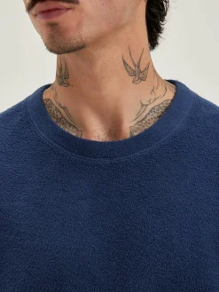 Bekijk Alles|Sweatshirts|Bellerose Matt Ronde Hals Sweatshirt Ink