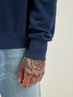 Bekijk Alles|Sweatshirts|Bellerose Matt Ronde Hals Sweatshirt Ink