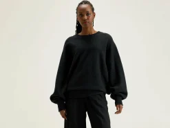 Bekijk Alles|Sweatshirts|Bellerose Milos Ronde Hals Sweatshirt Off black