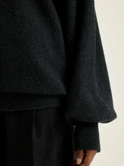 Bekijk Alles|Sweatshirts|Bellerose Milos Ronde Hals Sweatshirt Off black