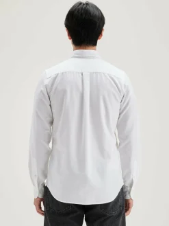 Bekijk Alles|Hemden|Bellerose Mire Slim Hemd White