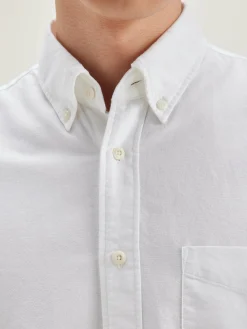 Bekijk Alles|Hemden|Bellerose Mire Slim Hemd White