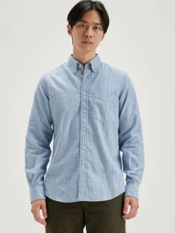 Bekijk Alles|Hemden|Bellerose Mire Slim Hemd Drizzle