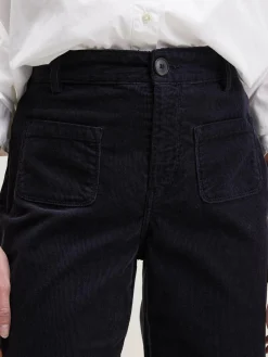 Bekijk Alles|Broeken|Bellerose Park Flared Broek Black beauty