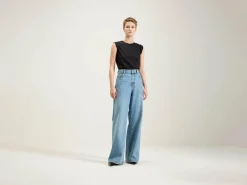 Bekijk Alles|Denim|Bellerose Parthe Boyfriend Jeans Used light blue