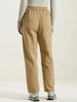 Broeken|Bellerose Pasop Relaxed Broek Clay