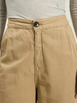 Broeken|Bellerose Pasop Relaxed Broek Clay