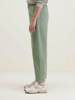 Broeken|Bellerose Pasop Relaxed Broek Eucalyptus