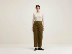 Bekijk Alles|Broeken|Bellerose Pasop Relaxed Broek Military