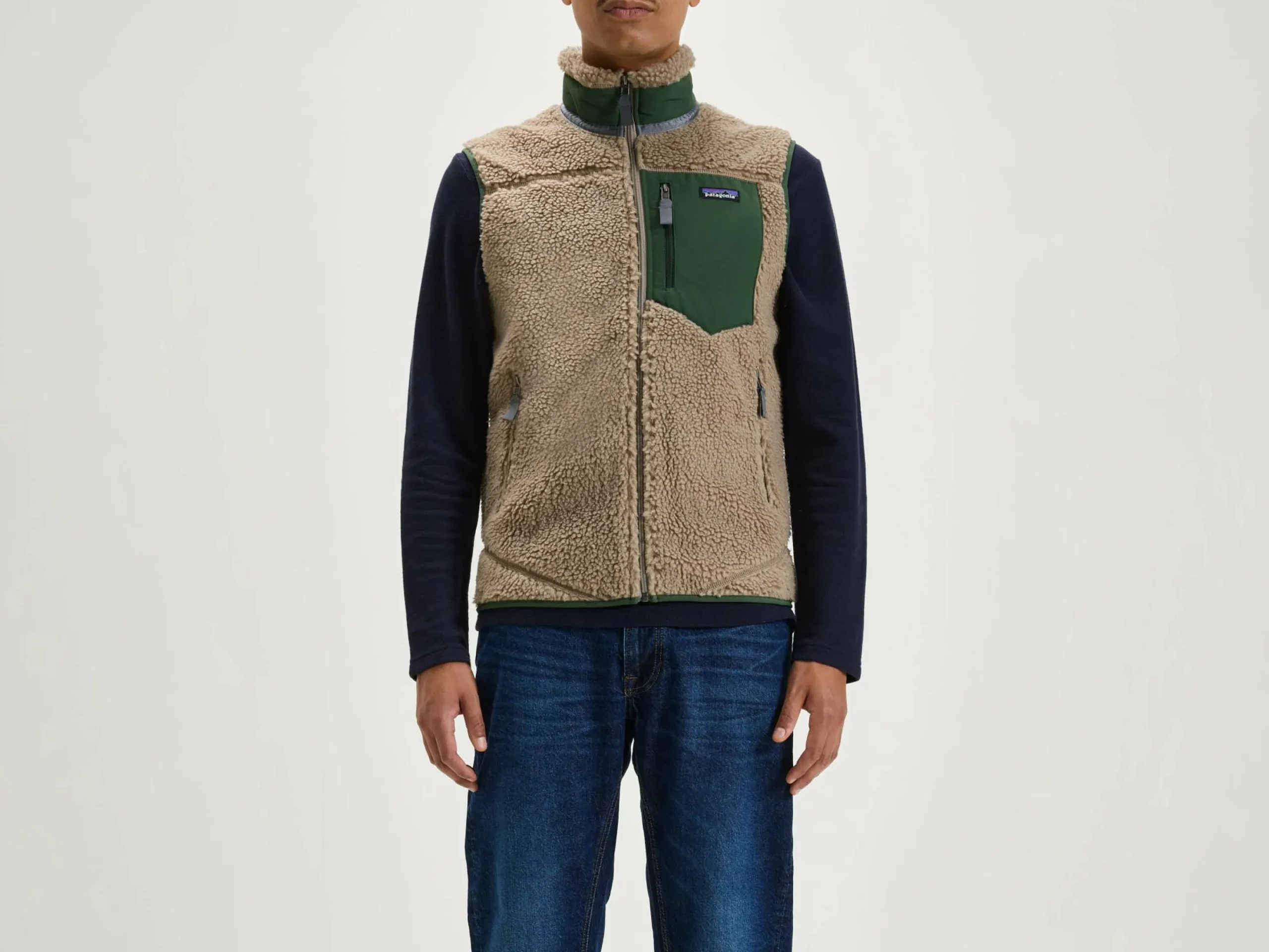 Bekijk Alles|Mantels & Jassen|Patagonia Klassiek Retro-X Fleece Vest Voor Mannen