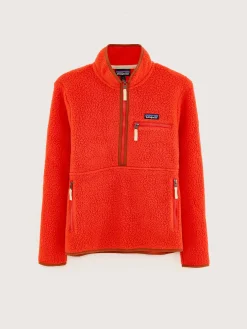 Mantels & Jassen|Patagonia Retro Pile Fleece Marsupial Trui Voor Vrouwen
