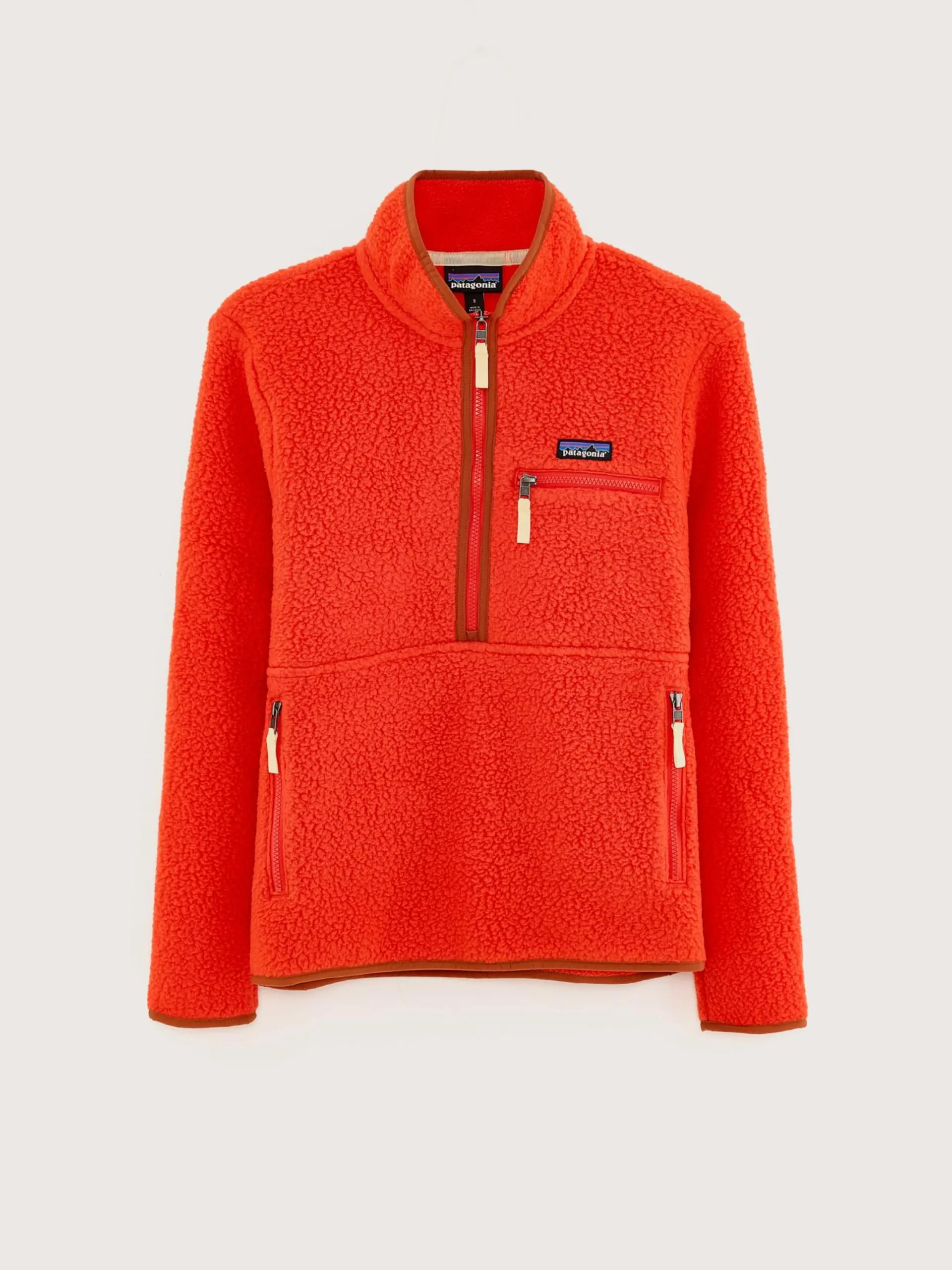 Mantels & Jassen|Patagonia Retro Pile Fleece Marsupial Trui Voor Vrouwen