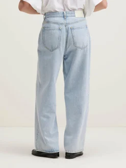 Denim|Bellerose Paty Wijde Jeans Used light blue