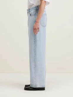 Denim|Bellerose Paty Wijde Jeans Used light blue