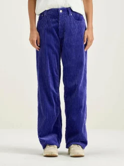 Denim|Bellerose Paty Wijde Jeans Deep purple