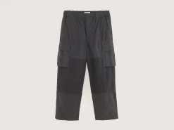 Broeken|Bellerose Pazy Cargo Broek Black sand