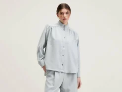 Blouses & Hemden|Bellerose Peachy Knoopsluiting Blouse