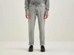 Bekijk Alles|Denim|Bellerose Peeg Tapered Jeans Used grey