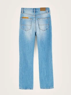 Denim|Bellerose Peters Wijde Jeans Vintage light blue