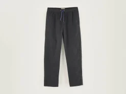 Broeken|Bellerose Pharel Tapered Broek Charcoal