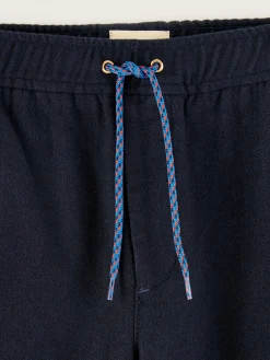 Broeken|Bellerose Pharel Tapered Broek Navy