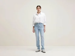 Denim|Bellerose Ping Slim Jeans Light blue bleach
