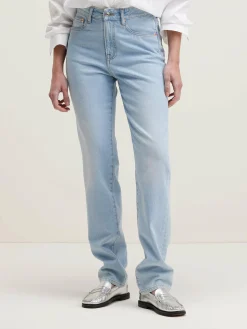 Denim|Bellerose Ping Slim Jeans Light blue bleach