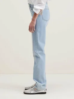 Denim|Bellerose Ping Slim Jeans Light blue bleach
