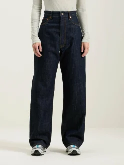 Bekijk Alles|Denim|Bellerose Poker Wijde Jeans Rinse