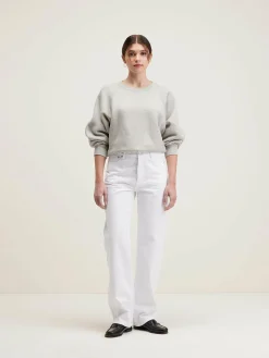 Denim|Bellerose Pony Lange Rechte Jeans White