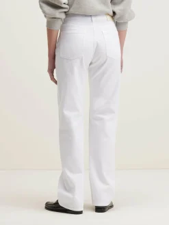 Denim|Bellerose Pony Lange Rechte Jeans White
