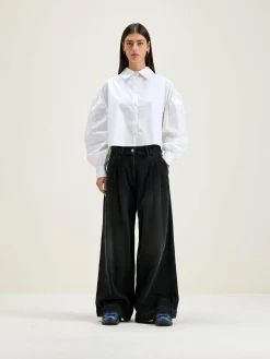 Bekijk Alles|Denim|Bellerose Pops Superwijde Jeans Black stone