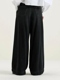 Bekijk Alles|Denim|Bellerose Pops Superwijde Jeans Black stone