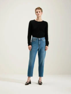 Denim|Bellerose Puddy Tapered Cropped Jeans