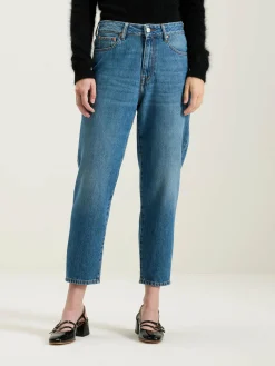 Denim|Bellerose Puddy Tapered Cropped Jeans