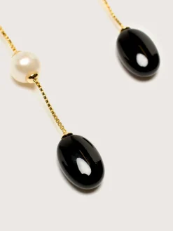 Juwelen|Ragbag studio RAGBAG Dualism Lange Oorbellen