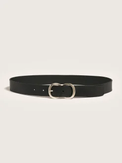 Bekijk Alles|Kleine Lederwaren|Bellerose Sabas Leren Riem Black