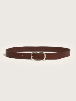 Bekijk Alles|Kleine Lederwaren|Bellerose Sabas Leren Riem Brown