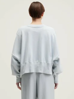 Sweatshirts|Bellerose Salva Cropped Sweatshirt Givre