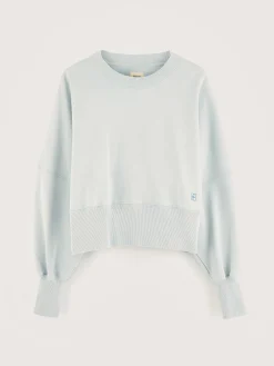 Sweatshirts|Bellerose Salva Cropped Sweatshirt Givre