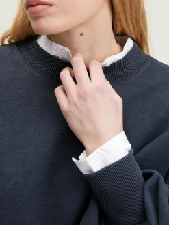 Bekijk Alles|Sweatshirts|Bellerose Salva Cropped Sweatshirt Black beauty