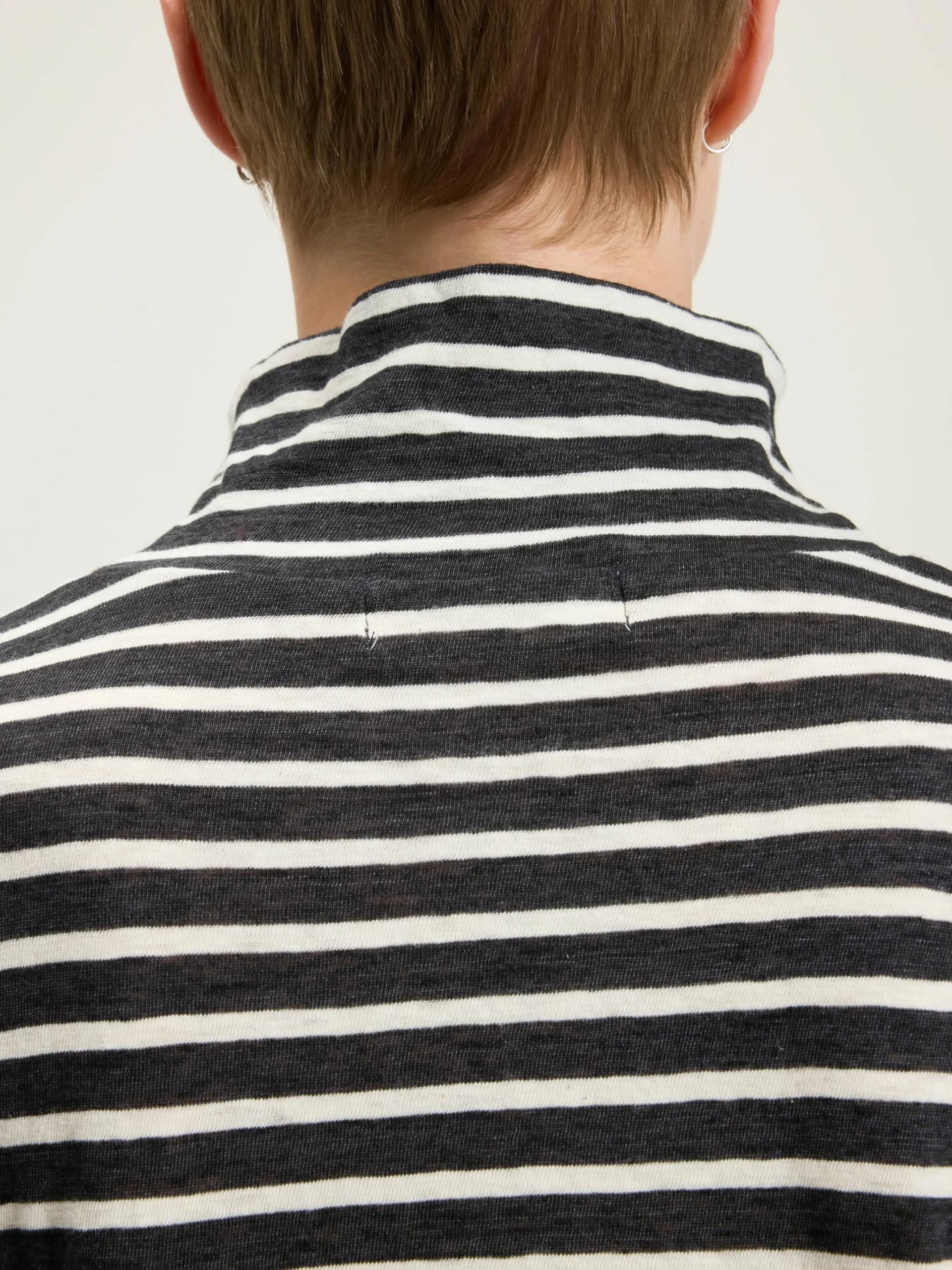 Truien|Sarahwear Foggy Gestreepte Coltrui T-shirt