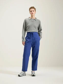 Broeken|Sarahwear Herringbone Tapered Broek