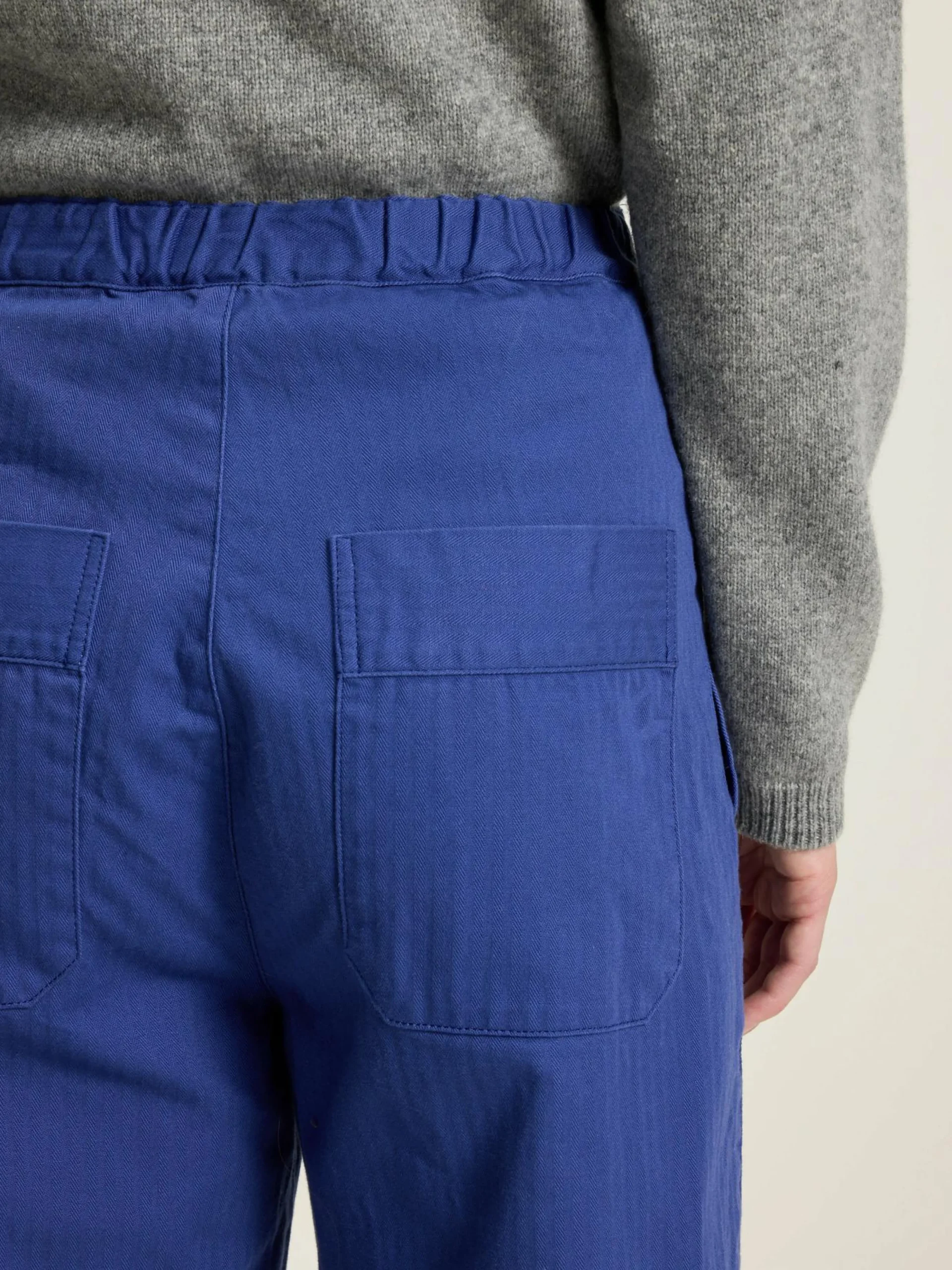 Broeken|Sarahwear Herringbone Tapered Broek