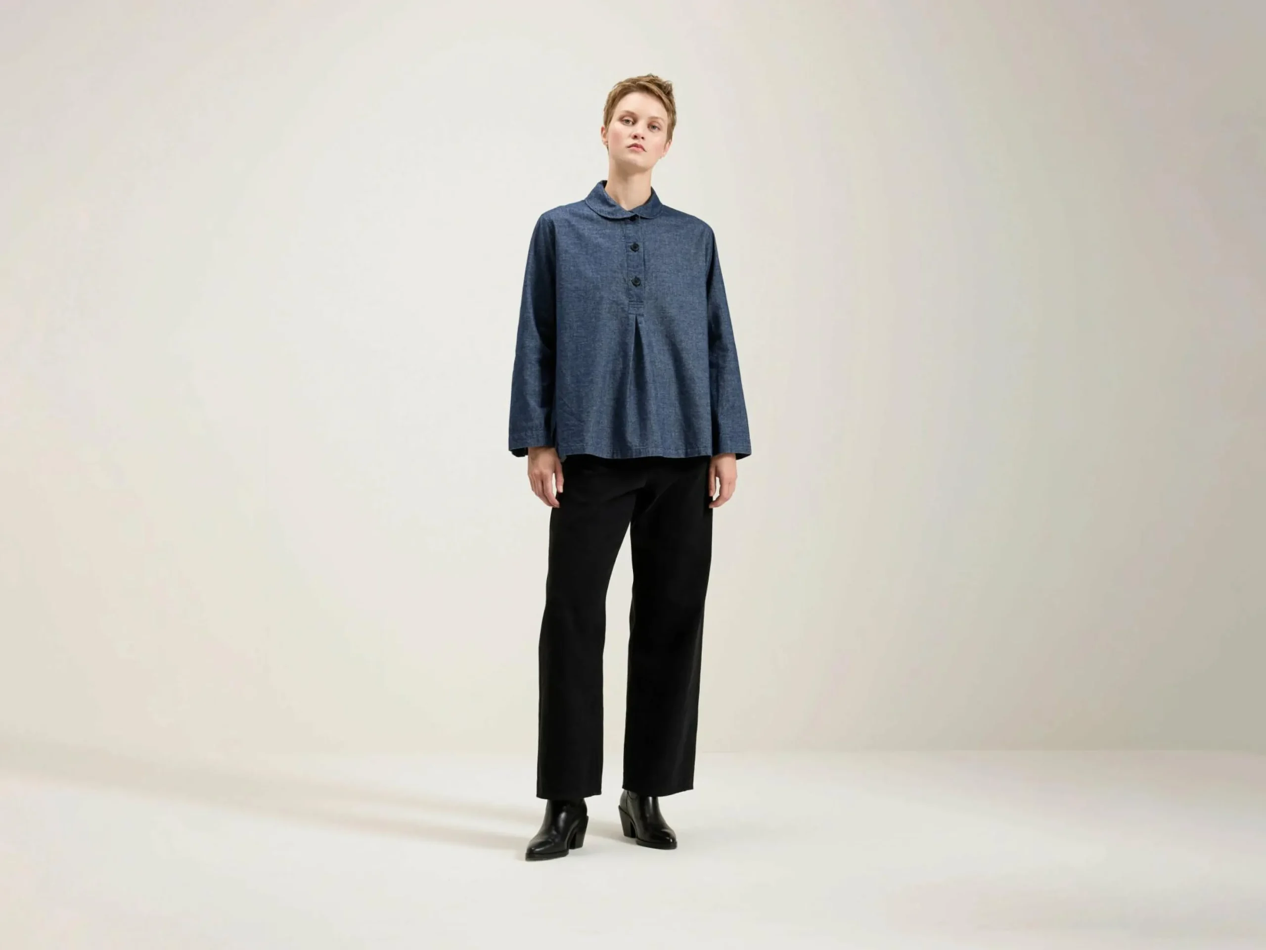 Blouses & Hemden|Sarahwear Marine Hemd